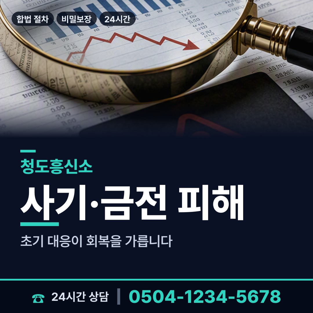 청도 운문면 탐정사무소 상담 안내